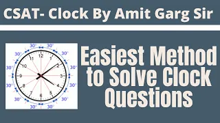 UPSC CSAT 2022 | Topic Clock | CSAT Clock Questions | UPSC