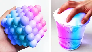 Oddly Satisfying Slime ASMR No Music Videos - Relaxing Slime 2020 - 213