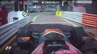 ALONSO MESSAGE FOR BUTTON BEFORE THE RACE AT MONACO  FROM INDIANAPOLIS (TEAM RADIO)