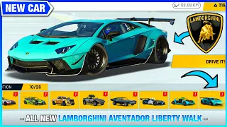 🔵 All New Lamborghini Aventador Liberty Walk 🔵 - Extreme Car Driving Simulator 2022 - Car Game
