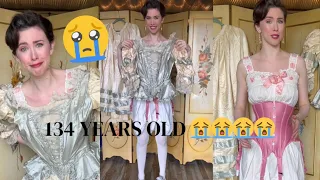 Would you try on this 134 year old ballerina costume??? I DID.