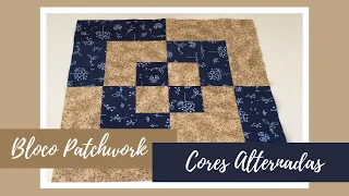 Patchwork | Bloco Cores Alternadas