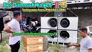 RWJ mulai cek tipis² 🔥 Bos samsul kaget dengan sub RWJ kali ini di test dengan power baru BDX 28000