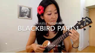 Blackbird Part 1 // Beatles Ukulele Fingerpicking Tutorial