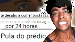 LENDO OS COMENTÁRIOS DO ZOIO (os piores desafios)