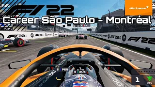 F1 Mobile Racing 2022 | Career São Paulo - Montréal | Mclaren F1 Team