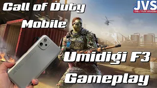 Umidigi F3 Call of Duty Mobile Battle Royale Gameplay Using 4G Data