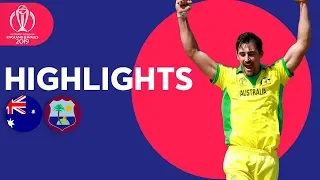 Starc Stars With 5-for! | Australia vs West Indies - Match Highlights | ICC Cricket World Cup 2019