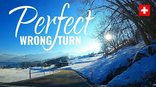 WRONG TURN and Beautiful Landscapes Bern Switzerland | Driving to Interlaken from Thun