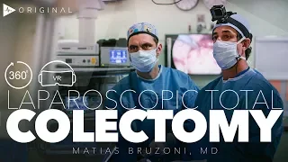 Laparoscopic Total Colectomy - Dr. Matias Bruzoni