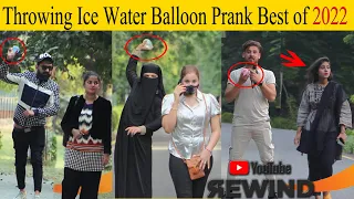 Throwing Ice Water Balloon Parnk Best of 2022 - Epic Reactions 😂😂