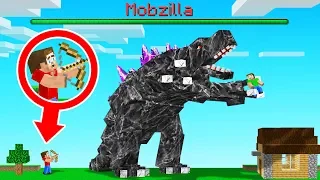 We CREATED The NEW STRONGEST Minecraft BOSS! (Mobzilla)