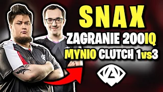 ANONYMO MECZ O AWANS DO FAZY PLAYOFF!!! SNAX ZAGRANIE 200 IQ! MYNIO CLUTCH 1vs3 - CSGO BEST MOMENTS