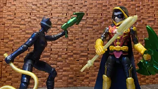 Spin master bat tech Robin and catwoman review