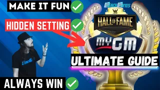 How To Fix WWE 2k23 My GM Mode, Hidden Setting & More