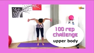 FREE Ballet Barre Arms Workout - Barlates Body Blitz 100 REP CHALLENGE Upper Body Barre