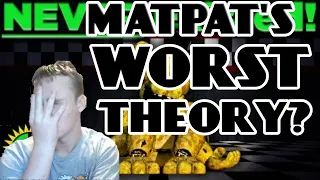 Matpat's Worst Theory???  Game Theory: FNAF, Golden Freddy Never Existed (My Reaction)