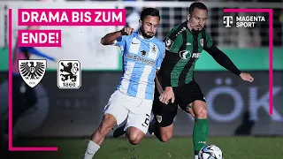 SC Preußen Münster – TSV 1860 München, Highlights mit Live-Kommentar | 3. Liga | MAGENTA SPORT
