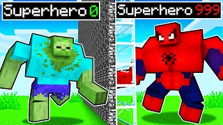 Upgrading Mobs To SUPERHERO Mobs In a Mob Battle!