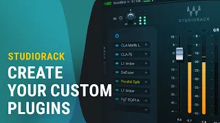 Creating Plugin Chains with the New Waves StudioRack