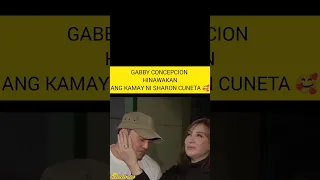 SHARON CUNETA HINAWAKAN ANG MUKHA NI GABBY CONCEPCION #gabbyconception #sharoncuneta