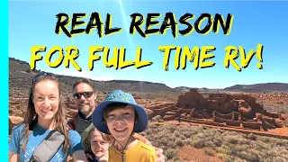 WHY LIVE FULL TIME IN AN RV? OUR REASON | Full Time RV Living | (Reset Your Journey)