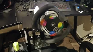 Thrustmaster TGT2 / TM Open Wheel add on - startup