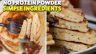 Greek Yogurt Pancakes | Healthy, Fluffy, High Protein