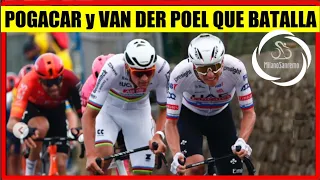 RESUMEN MILAN SANREMO 2024 POGACAR y VAN DER POEL ¡OH SORPRESA !