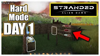 Getting A PERFECT Start! - Stranded: Alien Dawn Hard Mode ep1