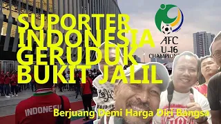 AFC - U16 SUPORTER INDONESIA GERUDUK BUKIT JALIL - MALAYSIA