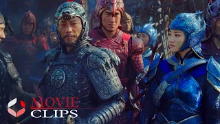 the great wall (2016) strategist Wang dead scene movie clips