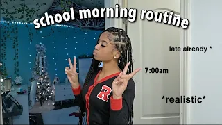 My REALISTIC High School Morning Routine || Vlogmas Day 5