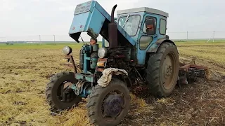 Установка зажигания на т 40АМ  в поле. Установка на скорую руку.