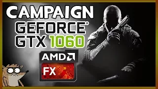 Call of Duty: Black Ops II | Campaign | GTX 1060 | AMD FX-8350 | 1080p | Benchmark