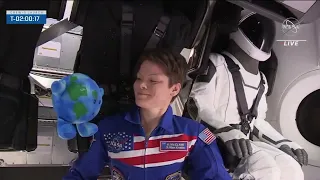 See SpaceX Crew-5 inside Dragon - What stuffed toy did they bring?
