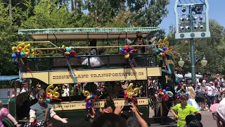 Disneyland 66th Anniversary Cavalcade from It’s a Small World Promenade