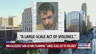 Oklahoma man said he was planning 'large scale act of violence'