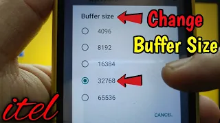 How to change system tracing buffer size on itel S15 | Debugging | Developer Options