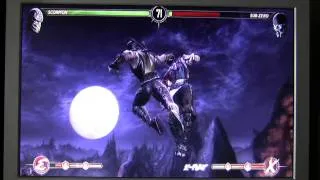 49% Scorpion midscreen combo: mortal kombat 9 (no xray)