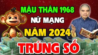 Tử Vi: Tuổi Mậu Thân 1968 nữ mạng năm 2024 GÁNH LỘC VỀ NHÀ, Giàu Sang Chạm Nóc