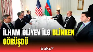 İlham Əliyev və Blinken Münxendə nələri müzakirə etdi?