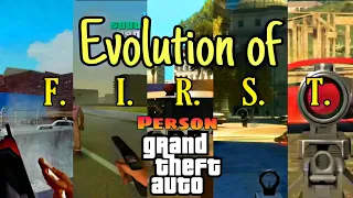 Evolution of First Person LOGIC in GTA GAMES