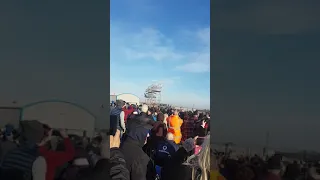 Airbus Beluga XL landing at Hawarden