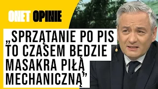 Biedroń: sprzątanie po PiS-ie to balet nie będzie, to będzie czasem masakra piłą mechaniczną