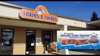 2023 Lionel Train Days Trains & Things Store Tour O Gauge