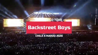 Backstreet Boys DNA Tour Chile 5 Marzo 2020 (FULL SHOW)