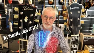 Eastman T59v VS Tokai ES198F: Des 335 stylées et moins chères que Gibson ?