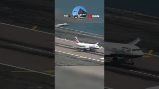 British Airways Touches Down for Landing at Gibraltar