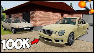 MERCEDES FOR 500$! How is he? - BeamNg Drive